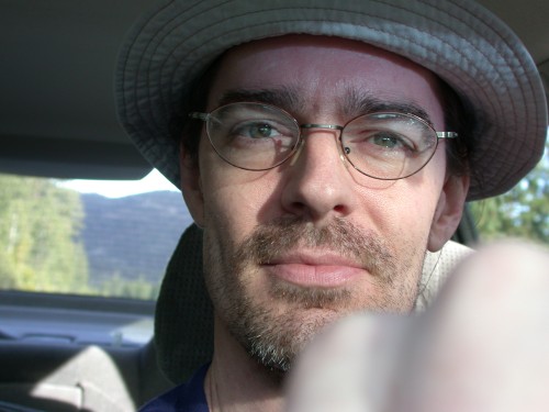 self-portrait - on the road