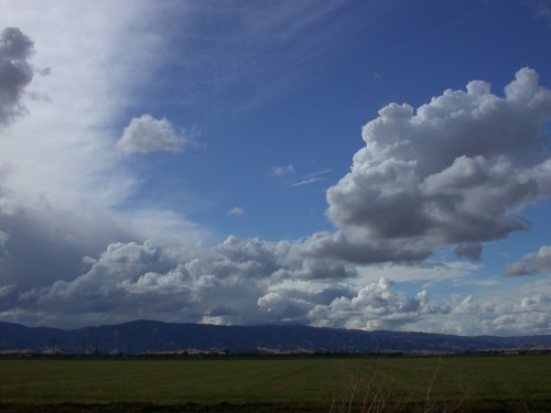 Yolo Hills and Clouds