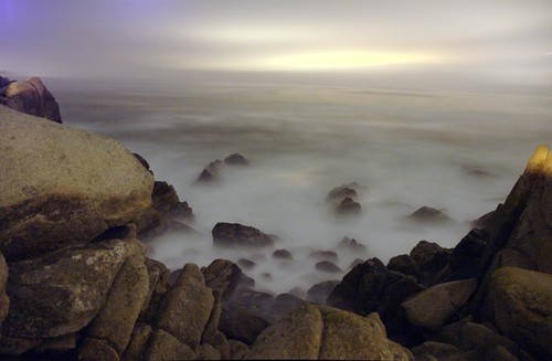 From Monterey Lover's Point (at night)