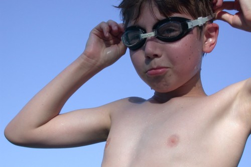 Confident Swimmer