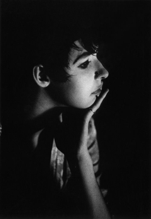 Gothic Girl By Firelight