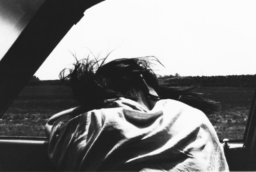 suzanne in car